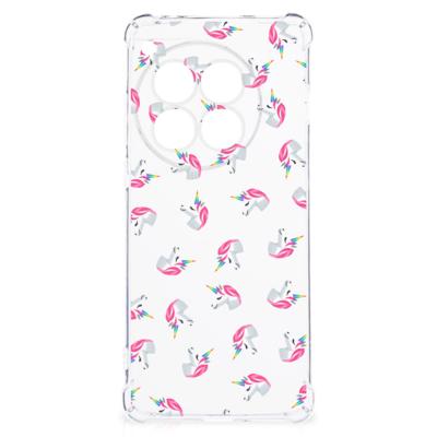 Doorzichtige Silicone Hoesje voor OnePlus 12 Unicorns