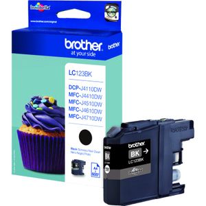 Originele LC-123BK inktcartridge Inkt