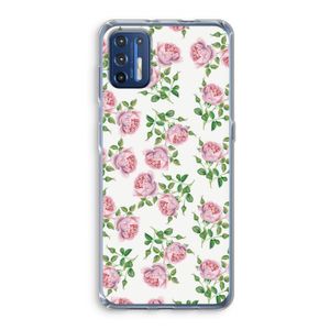 Kleine roosjes: Motorola Moto G9 Plus Transparant Hoesje
