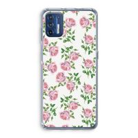 Kleine roosjes: Motorola Moto G9 Plus Transparant Hoesje