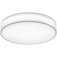 LED Plafondlamp Rond 42W - Mat Wit Textiel - Kleur en Dim Aanpasbaar