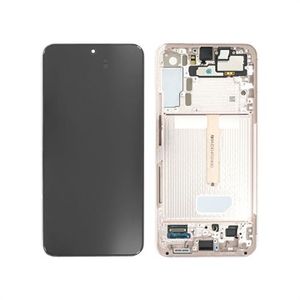 Samsung Galaxy S22+ 5G Front Cover & LCD Display GH82-27500D - Roze Goud