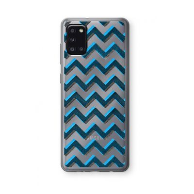 Onderbroken lijn: Samsung Galaxy A31 Transparant Hoesje