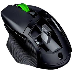 RAZER Basilisk V3 X HyperSpeed Ergonomische gaming-muis Bluetooth Optisch Zwart 7 Toetsen 18000 dpi Ergonomisch