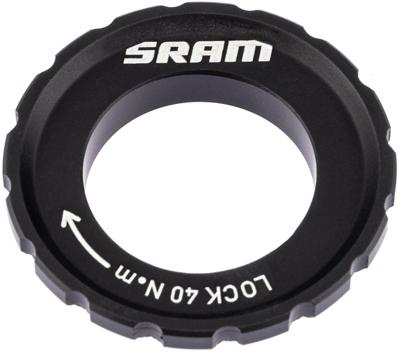 SRAM Lockring black center lock brake rotors