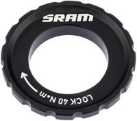 SRAM Lockring black center lock brake rotors