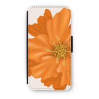 Orange Ellila flower: iPhone 7 Plus Flip Hoesje