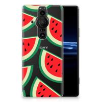 Sony Xperia Pro-I | Siliconen Case | Watermelons