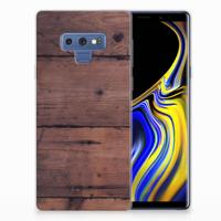 Samsung Galaxy Note 9 | Bumper Hoesje | Old Wood