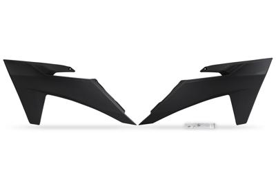 UFO PLAST Radiator covers ufo ktm black