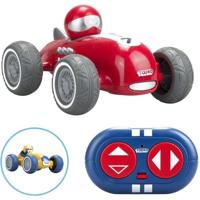 TOOKO - Mijn eerste op afstand bestuurbare raceauto - Vintage look - Vanaf 3 jaar - Willekeurige kleur: rood of geel - 13 cm
