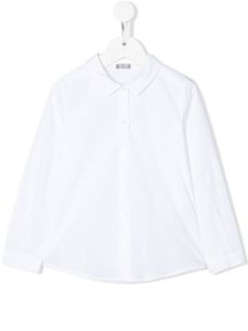 Il Gufo chemise boutonnée à coupe ajustée - Blanc