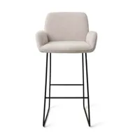 Jesper Home Misaki barkruk H75 Pretty Plaster slide black