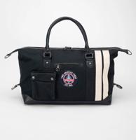 BINNENKORT: Carroll Shelby V67 48h Reistas Canvas en Leer - Marine Blauw