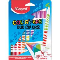 Viltstift maped color'peps duo colors set 10st