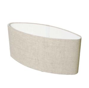 Lampenkap Ovaal Vlaslinnen 40cm