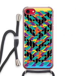 Skew Bee 1: iPhone SE 2020 Transparant Hoesje met koord