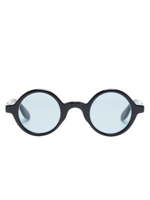 Moscot lunettes de soleil Zolman à monture ronde - Noir