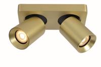 Artdelight Richtbare opbouwspotMegano dubbel goud - PL MEGANO2 MG