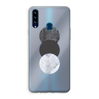 Marmeren cirkels: Samsung Galaxy A20s Transparant Hoesje