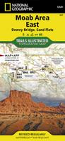 Wandelkaart 507 Topographic Map Guide Moab Oost - Dewey Bridge, Sand Flats /UT | National Geographic