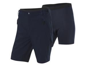 CRIVIT Heren 2-in-1-sportbroek (56, Donkerblauw)