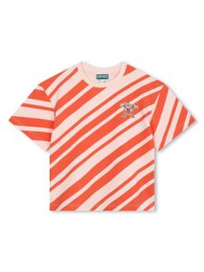 Kenzo Kids t-shirt à rayures - Orange