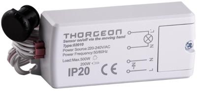 Thorgeon Bewegingsmelder inbouw mini IR handbeweging 6cm - 3900532