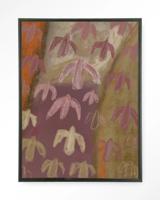 Urban Cotton Wandkleed 'A Birds View' 110 x 145cm in Floating Frame - black