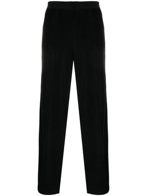 Prada pantalon de jogging en velours - Noir