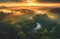 Alexsar Art Tuindoek view vibe 210x140cm