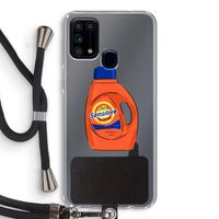Ultra Sensitive: Samsung Galaxy M31 Transparant Hoesje met koord