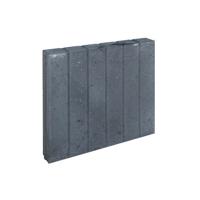 3 stuks! Blokjesband zwart 8x50x50 cm - Gardenlux