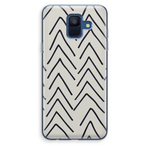 Marrakech Arrows: Samsung Galaxy A6 (2018) Transparant Hoesje