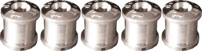 Gebhardt  bladbout alu 9mm+moer voor 2v-kettingblad (per 5)