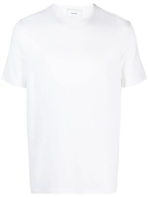 Lardini t-shirt en laine à manches courtes - Blanc