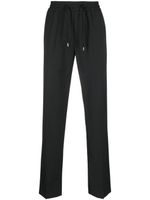 SANDRO elasticated-waist tailored trousers - Noir - thumbnail