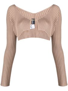 Jacquemus cardigan La maille Pralu - Tons neutres