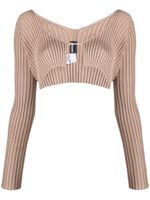 Jacquemus cardigan La maille Pralu - Tons neutres