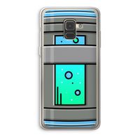 Chug Bottle: Samsung Galaxy A8 (2018) Transparant Hoesje
