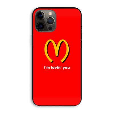 I'm lovin' you: iPhone 12 Pro Max Biologisch afbreekbaar hoesje