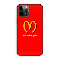 I'm lovin' you: iPhone 12 Pro Max Biologisch afbreekbaar hoesje