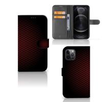 Apple iPhone 12 Pro Max | Telefoon Hoesje | Geruit Rood