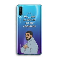 Hotline bling: Huawei P30 Lite Transparant Hoesje