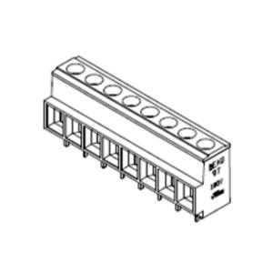 Molex 399700103 Printklem Aantal polen 3 1 stuk(s)