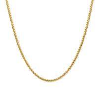14k Geelgouden Collier met Venetiaanse Schakel - 50cm Draaglengte, 4.3mm Breedte