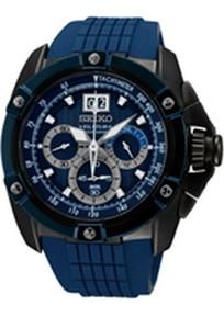 Horlogeband Seiko SPC075P1.7T04-0AD0 Rubber Blauw 26mm
