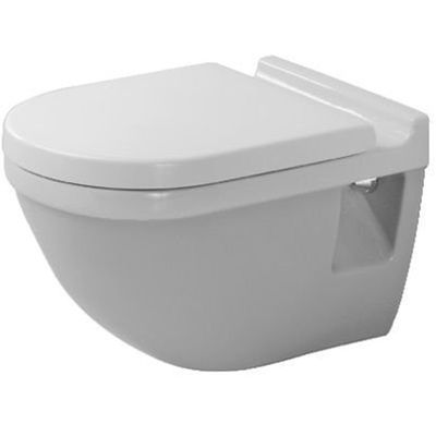 Duravit Starck 3 pack wandcloset met spoelrand diepspoel wit 42000900a1