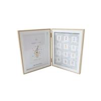 Fotolijsten Home ESPRIT Kristal Hout MDF 36 x 3 x 23 cm (2 Stuks)