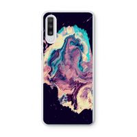 Cosmic Silence: Samsung Galaxy A70 Transparant Hoesje